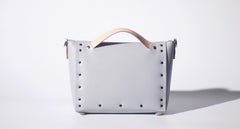 Handmade Fashion Leather White Womens Handbag Shoulder Bag for Women