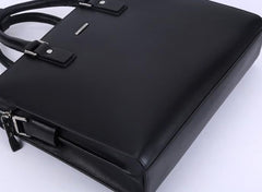 Leather Mens Briefcase Work Bag Business Bag Laptop Bag for men