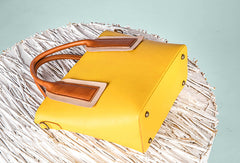 Handmade Genuine Leather Handbag Shoulder Bag Purse For Women Leather Shopper Bag - EverHandmade