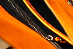 Genuine Leather Mens Cool Messenger Bag iPad Bag Chest Bag Bike Bag Cycling Evelope Cluth Bag For Men - EverHandmade