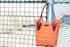 Handmade handbag purse leather shopper bag purse shoulder bag for women - EverHandmade