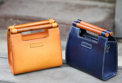 Handmade handbag purse leather crossbody bag purse shoulder bag for women