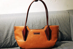 Handmade handbag purse shopper leather bag purse shoulder bag for women - EverHandmade