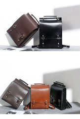 Womens Leather Cambridge Satchel Backapck Bag - Annie Jewel