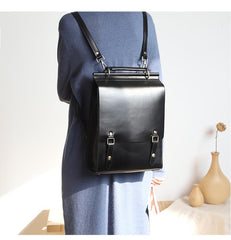 Best Leather Satchel Laptop Backpack Bag - Annie Jewel