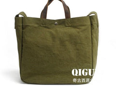 Mens Waxed Canvas Shopper Bag Canvas Tote Bag Canvas Shoulder Bag for Men
