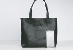 Handmade Genuine Leather Handbag Tote Bag Shopper Bag Shoulder Bag Purse For Women