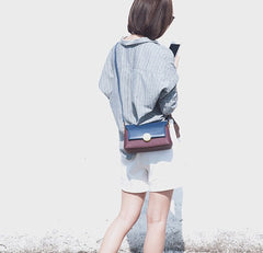 Stylish Leather Womens Cute Small Shoulder Bag Crossbody Purse for Women