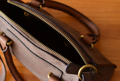 Handmade Genuine Leather Handbag Crossbody Bag Shoulder Bag Purse For Women - EverHandmade