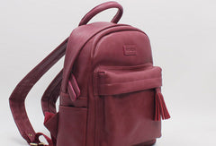 College Leather Womens Backpacks Stylish School Bag for Women - EverHandmade