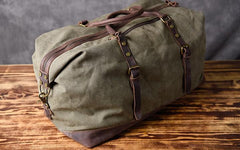 Canvas Mens Weekender Bag Travel Bag Duffle Bags Overnight Bag for men