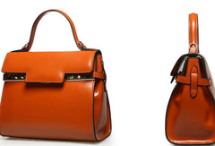 Genuine Leather crossbodybag handbag shoulder bag for women leather bag - EverHandmade