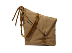 Mens Canvas Rustic Courier Bag Side Bag Messenger Bag Camera Shoulder Bag for Men