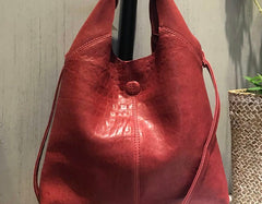 Handmade LEATHER WOMENs Small Shopper Tote SHOULDER Tote BAG FOR WOMEN