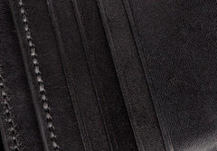 Handmade Leather Fine Horse Tooled Mens billfold Wallet Cool Leather Wallet Slim Wallet for Men