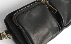Handmade WOMENs LEATHER Wristlet Purse Mini Shoulder Bag Purse FOR WOMEN