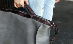 Vintage WOMENs LEATHER Work Handbag Shoulder Briefcase Purse FOR WOMEN