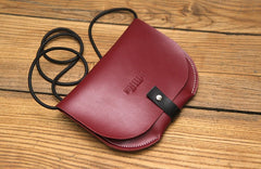 Stylish LEATHER WOMEN Mini SHOULDER BAG Small Saddle Crossbody Purses FOR WOMEN