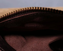 leather zip wallet mens long leather wallet zip around wallet long wallets for men 