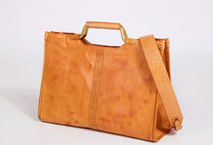 Genuine Leather Handmade Handbag Bag Shoulder Bag Purse For Women - EverHandmade