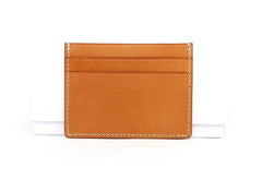 Leather Mens Card Wallet Card Holder Front Pocket Wallet Small Slim Wallet for Men