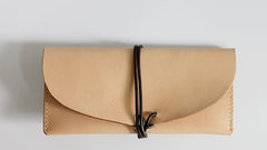 Handmade LEATHER Womens Long Wallet Leather Envelope Long Wallets FOR Women