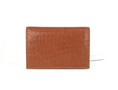 Leather Mens Card Wallet Front Pocket Wallet Small Slim Wallets Change Wallet for Men