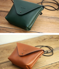 Cute LEATHER WOMEN SHOULDER BAG Envelope Crossbody Purse FOR WOMEN