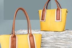 Handmade Genuine Leather Handbag Shoulder Bag Purse For Women Leather Shopper Bag - EverHandmade