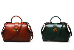 Genuine Leather crossbodybag handbag shoulder bag for women leather bag - EverHandmade