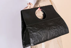 Handmade Genuine Leather Handbag Shopper Bag Crossbody Bag Shoulder Bag Purse For Women - EverHandmade