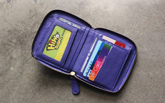Fashion LEATHER Womens Small Wallet Bifold Zipper Cute Wallet FOR Women