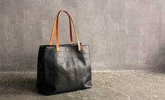 Fashion LEATHER Large Black WOMEN Tote Bags Tote Shoulder Purse FOR WOMEN