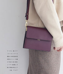Minimalist Leather Womens Stylish Shoulder Bag Crossbody Purse for Women