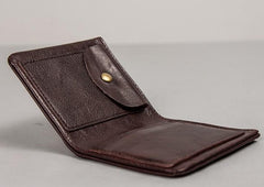 Cool Leather Men Small Wallet Bifold billfold Wallet for Men
