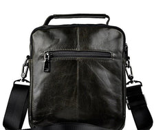 Small Leather Mens SIDE BAGs COURIER BAG Messenger Bag Shoulder Bag for Men