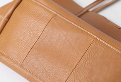 Handmade Leather Handbag Tote Bag Shopper Bag Shoulder Bag Purse For Women - EverHandmade
