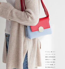 Stylish Leather Womens Cute Mini Shoulder Bag Crossbody Purse for Women