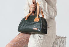 Handmade Genuine Leather Handbag Shopper Bag Purse Shoulder Bag Purse For Women - EverHandmade