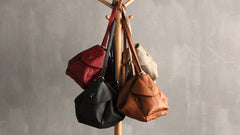 LEATHER WOMEN Vintage SHOULDER BAG Fashion Backpack Purses FOR WOMEN