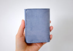 Handmade LEATHER Womens Trifold Small Wallet Leather Small Wallet FOR Women