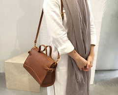 Vintage LEATHER WOMEN Handbag Purse Fashion SHOULDER BAG Purses FOR WOMEN