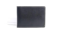 Leather Mens Slim license Wallet Card Wallets Slim Wallet Front Pocket Wallet for Men