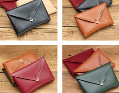 Fashion LEATHER Womens Clutch ENVELOPE Wallet Leather Clutch Purse FOR Women