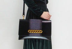 Genuine Leather Clutch Bag Purse Shoulder Bag for Women Leather Crossbody Bag - EverHandmade