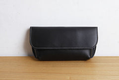 Genuine Leather Cute Long Slim Wallet Clutch Passport Wallet Purse For Women Girl