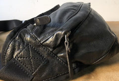 Leather Men Fanny Pack Small Waist Bag Hip Pack Belt Bag Bumbag for Men