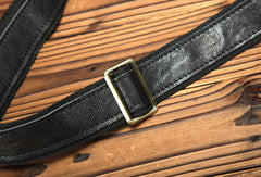 Genuine Leather Messenger Bag Chest Bag Sling Bag Crossbody Bag Travel Bag Hiking Bag For Mens
