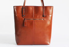 Handmade Leather Tote Purse Handbag Shoulder Bag Large for Women Leather Shopper Bag - EverHandmade
