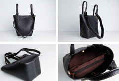 Genuine Leather Cute Bucket Bag Handbag Crossbody Bag Shoulder Bag Women Leather Purse